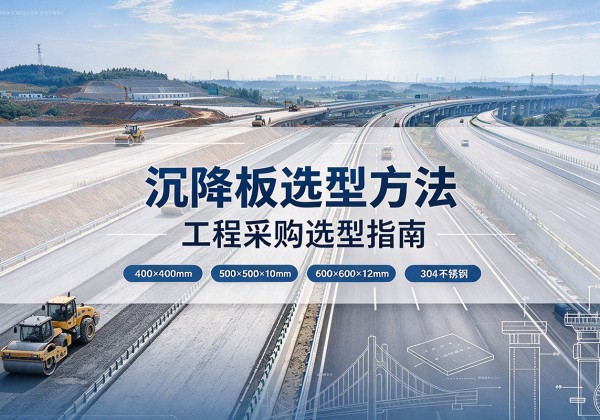 连山沉降板选择方法